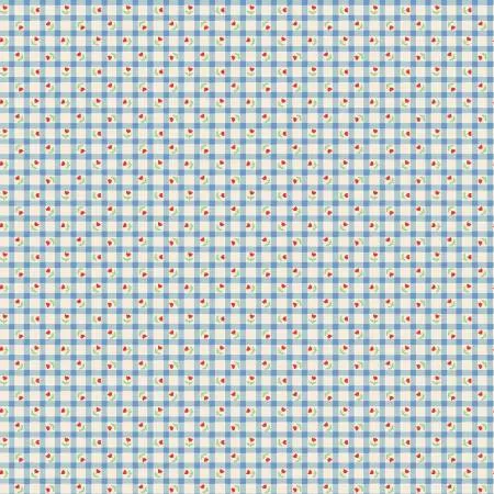 " Bluebells & Buttercups" Tulip Kisses Periwinkle By Elea Lutz for Poppie Cotton