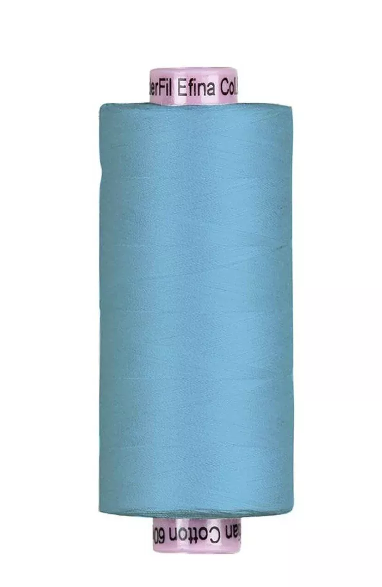 Confetti Cotton Thread-Boy Blue-60 Wt-2 ply-1500 yards