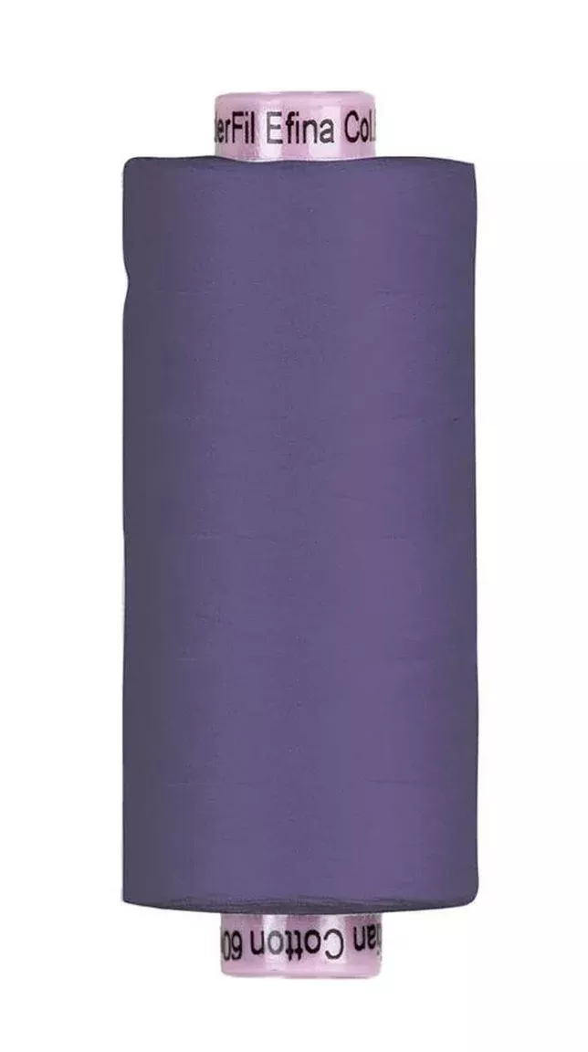 Confetti Cotton Thread-Grape-60 wt-2 ply-1500 yards