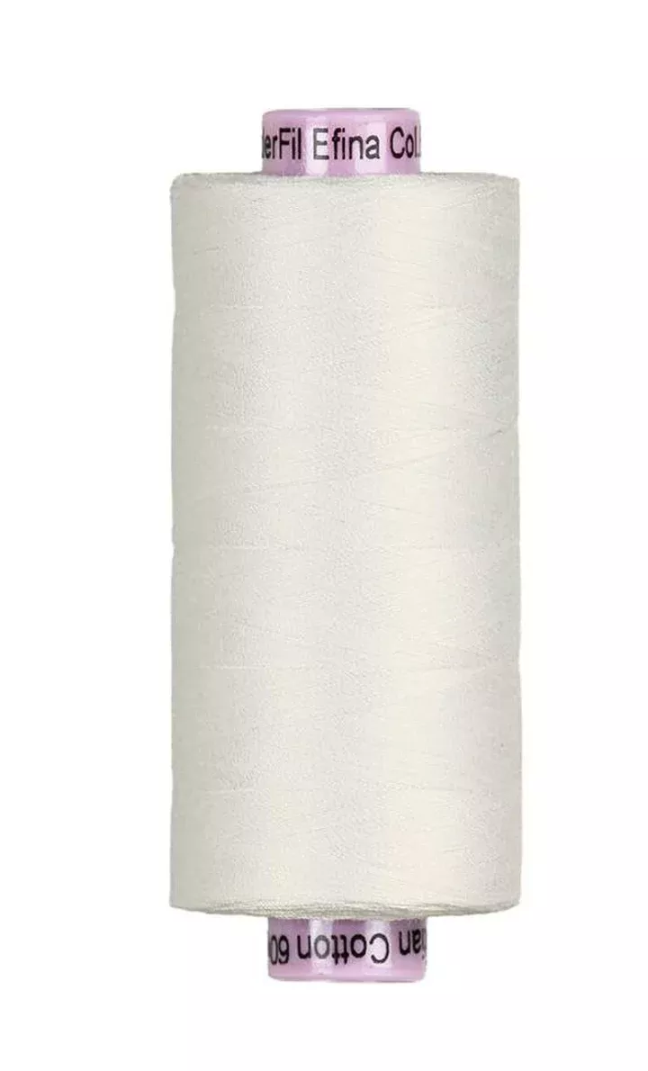Confetti Cotton Thread-La Creme-60 wt-2 ply-1500 yards