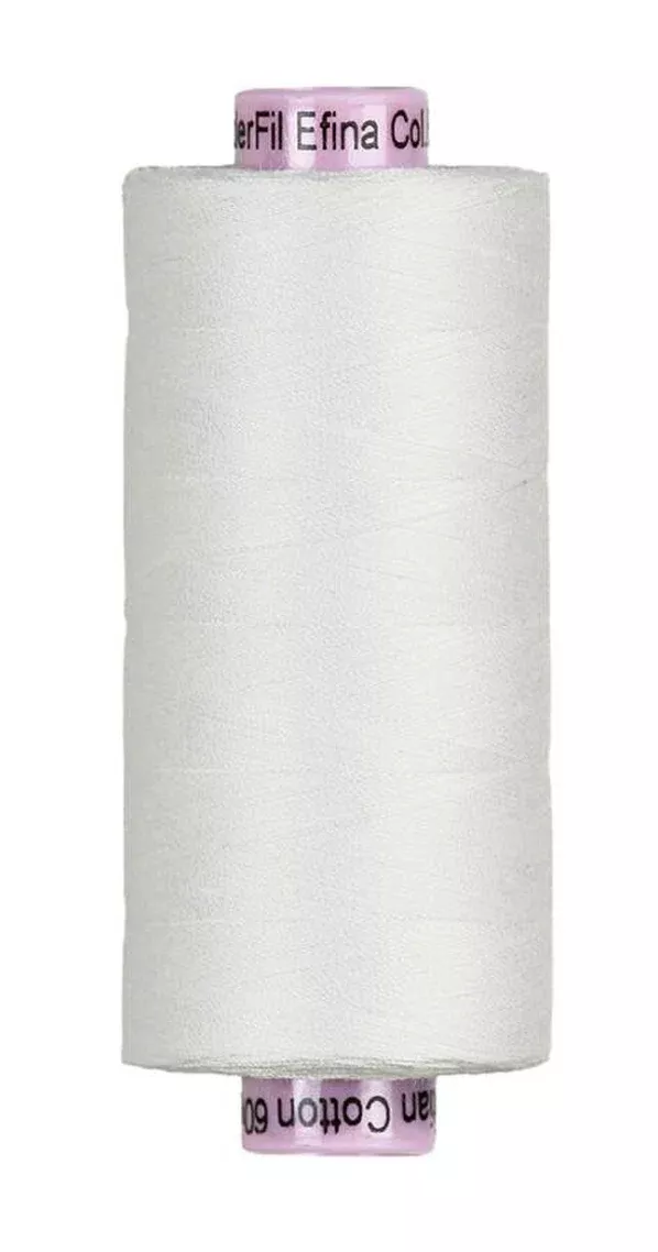 Confetti Cotton Thread-Off White-60 wt-2 ply-1500 yards