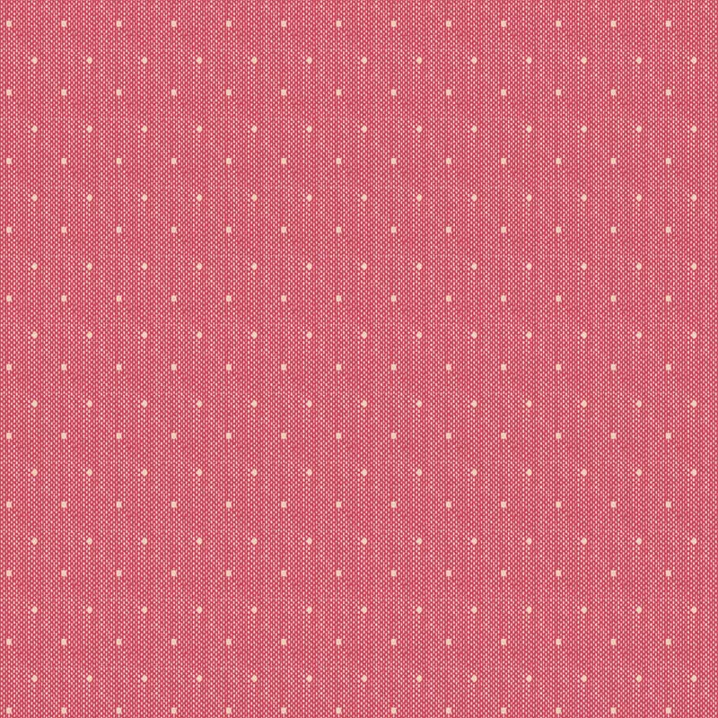 "Creating Memories"- Woven Tinydot Red by Tone Finnanger for Tilda