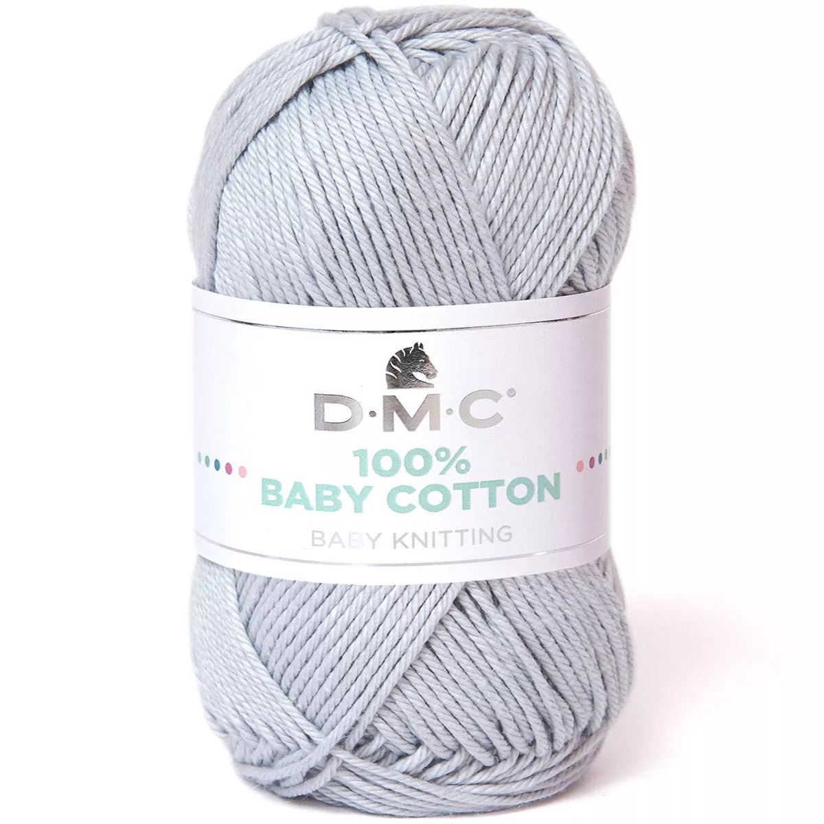 DMC - 100% baby cotton - Pearl gray 757 (price for 1 ball)
