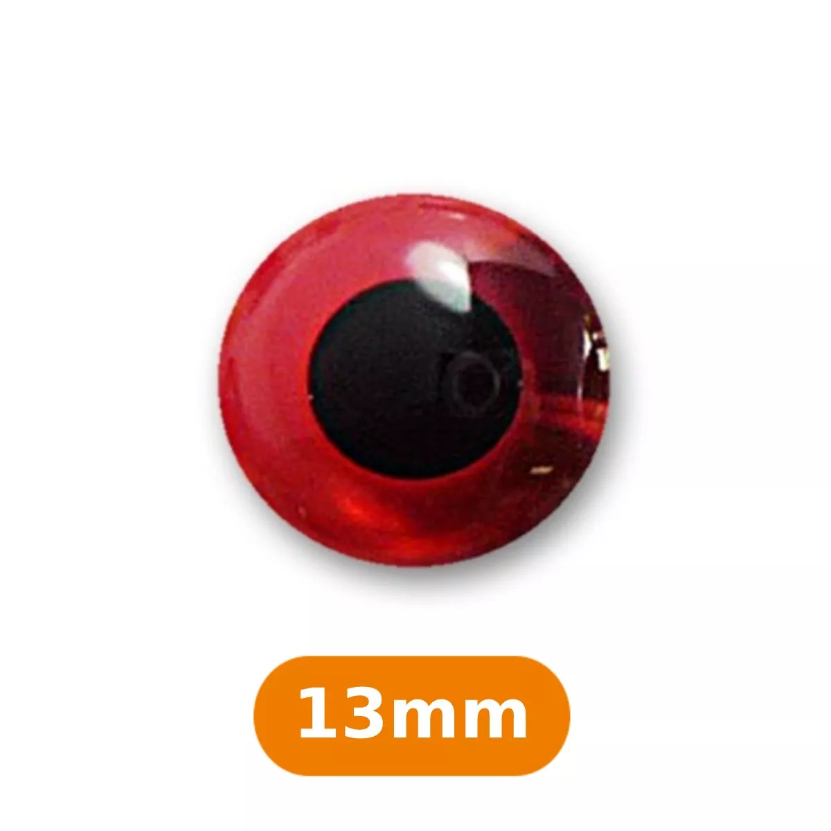 "Red eyes" buttons 13mm (price per piece)