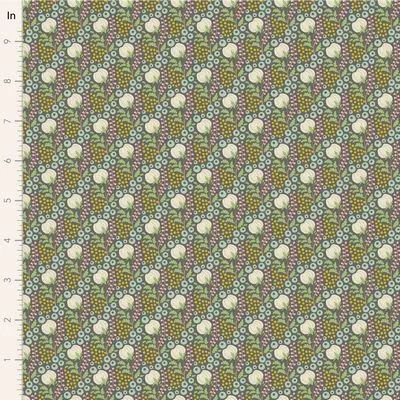 "Sanctuary"- Cottonfield Greygreen by Tone Finnanger for Tilda